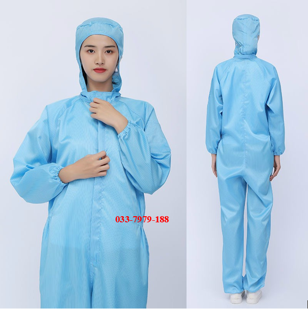 Bộ Quần áo Phòng Sạch Liền Thân, Liền Mũ Bộ Quần áo Phòng Sạch Liền Thân, Liền Mũ