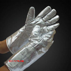 Găng Tay Chống Cháy Tráng Bạc Chịu Nhiệt 300 độ